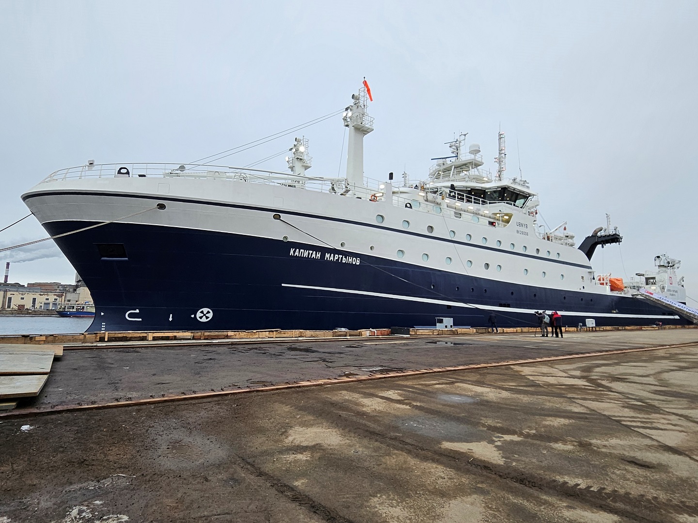 RS class: construction of the fishing vessel Kapitan Martynov completed